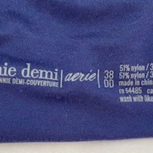 Aerie Navy Bra 38 DD - Picture 2 of 4
